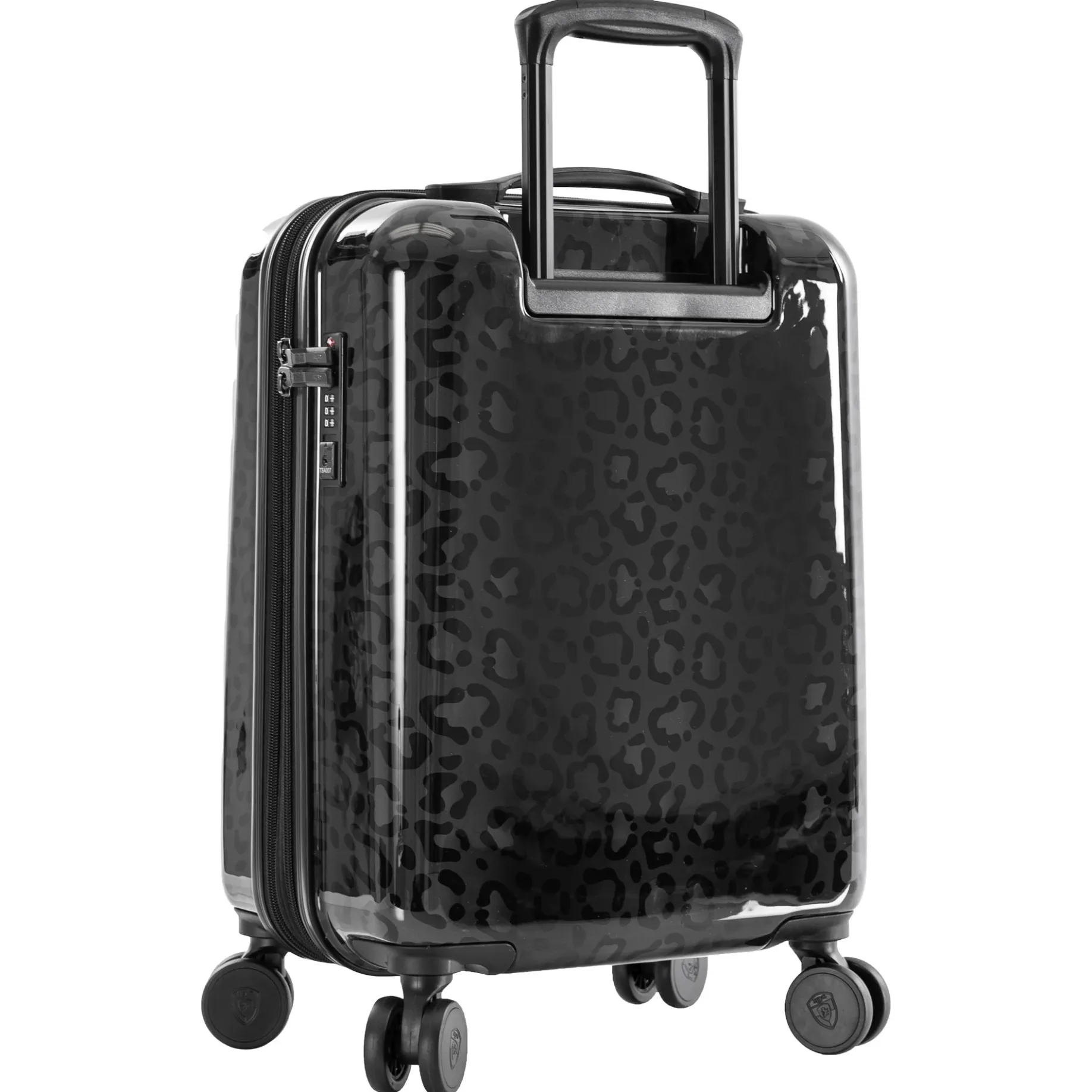 Black Leopard - 4-Rollen-Kabinentrolley S 53 cm erw. (black leopard)