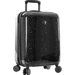 Black Leopard - 4-Rollen-Kabinentrolley S 53 cm erw. (black leopard)