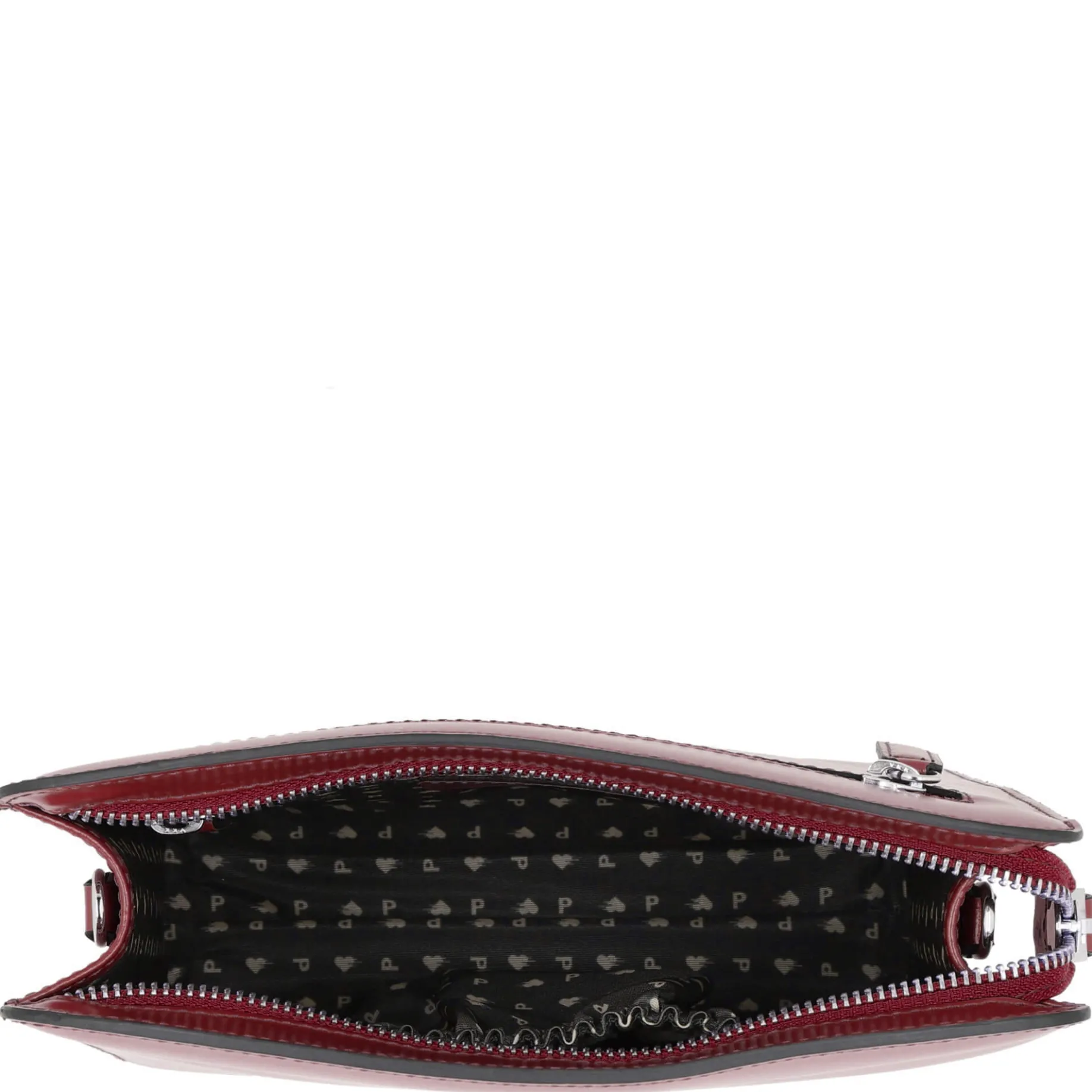 Black Tie - Schultertasche 22 cm (rot)