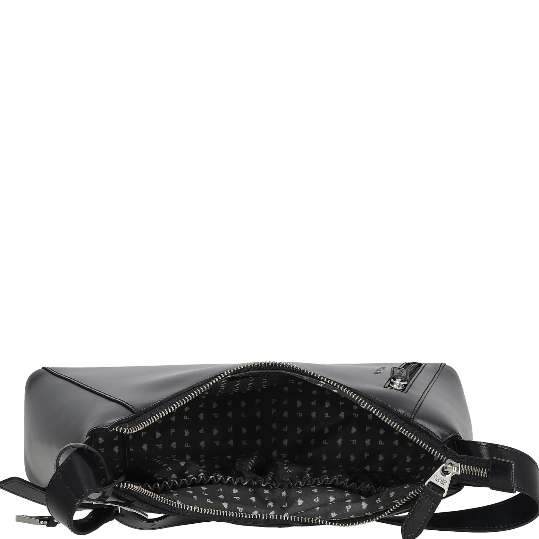 Black Tie - Schultertasche 34 cm (ozean)