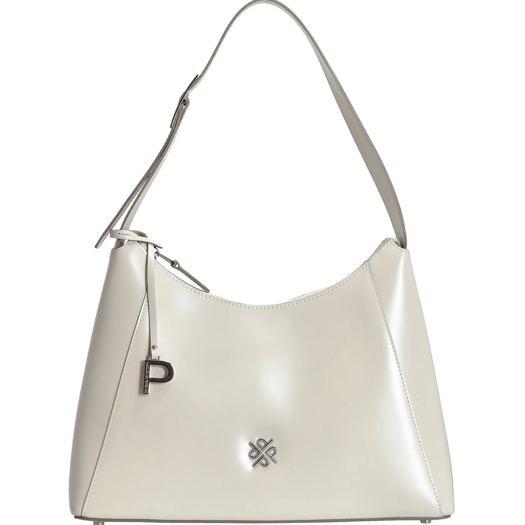 Black Tie - Schultertasche 34 cm (cream)