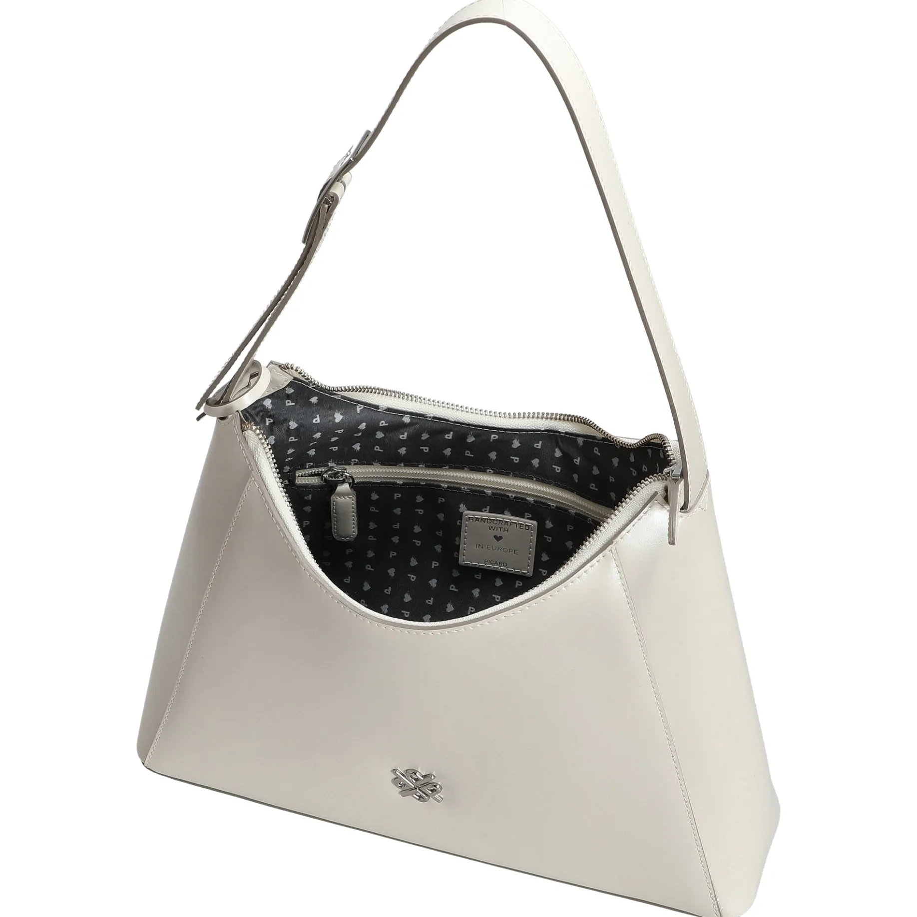 Black Tie - Schultertasche 34 cm (cream)