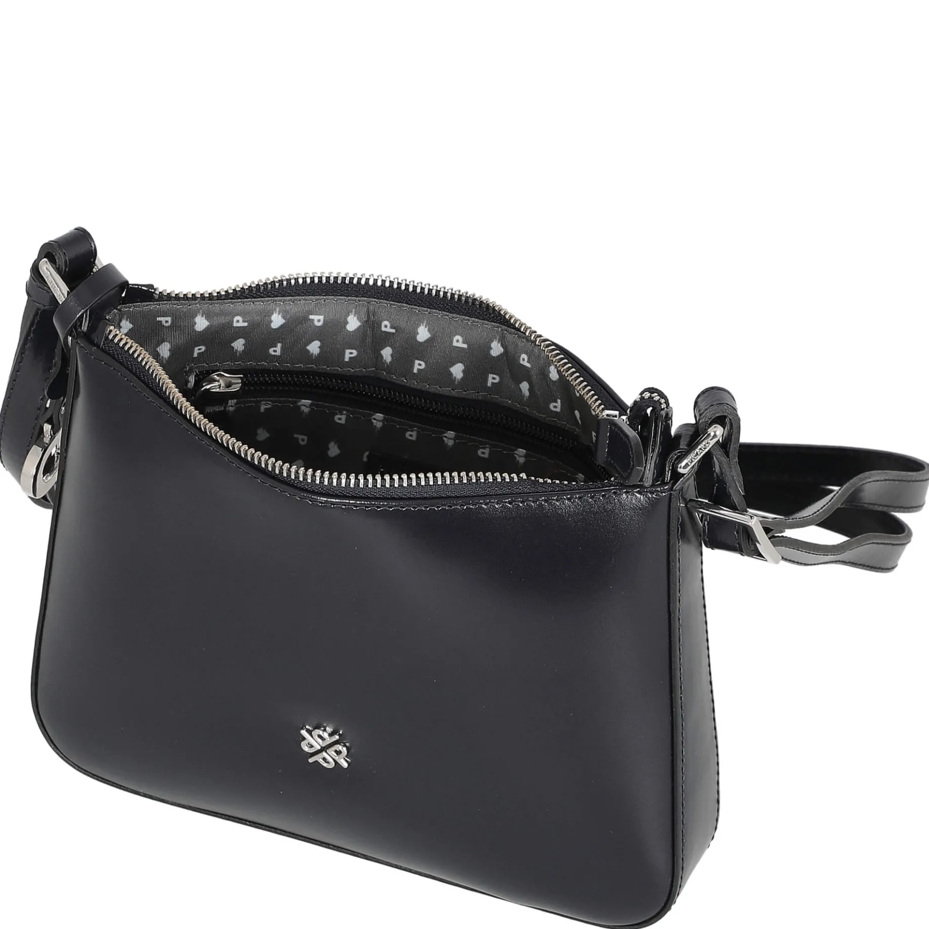 Black Tie - Schultertasche 21 cm (ozean)