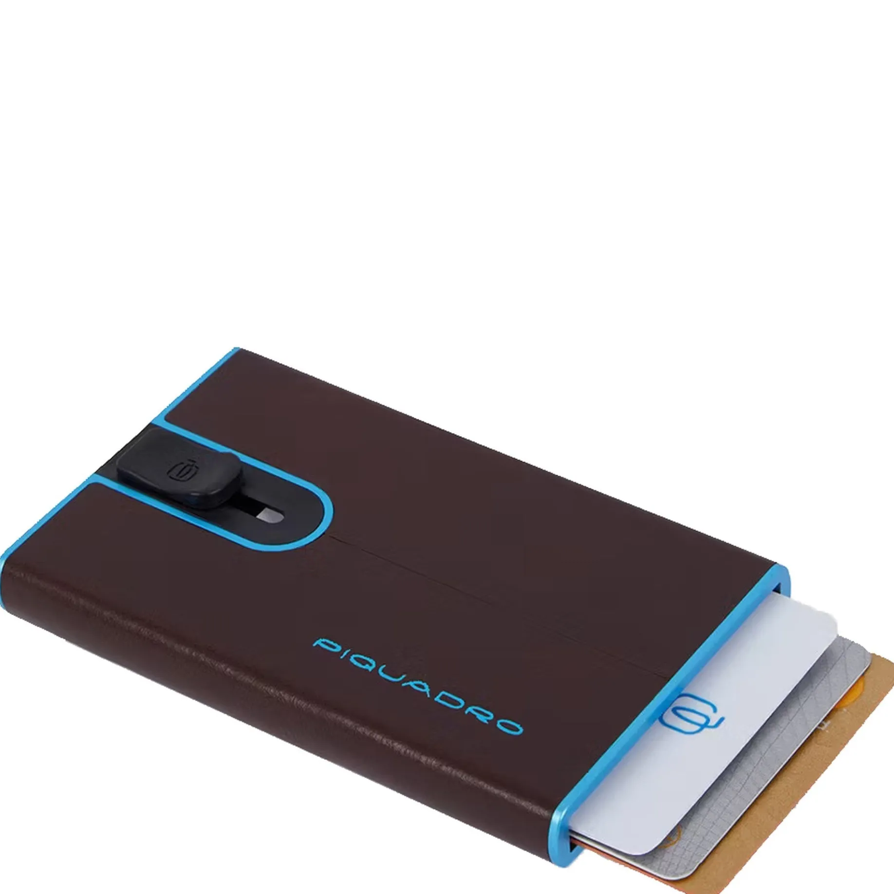 Blue Square - Kreditkartenetui 11cc 10 cm RFID (mahogany)