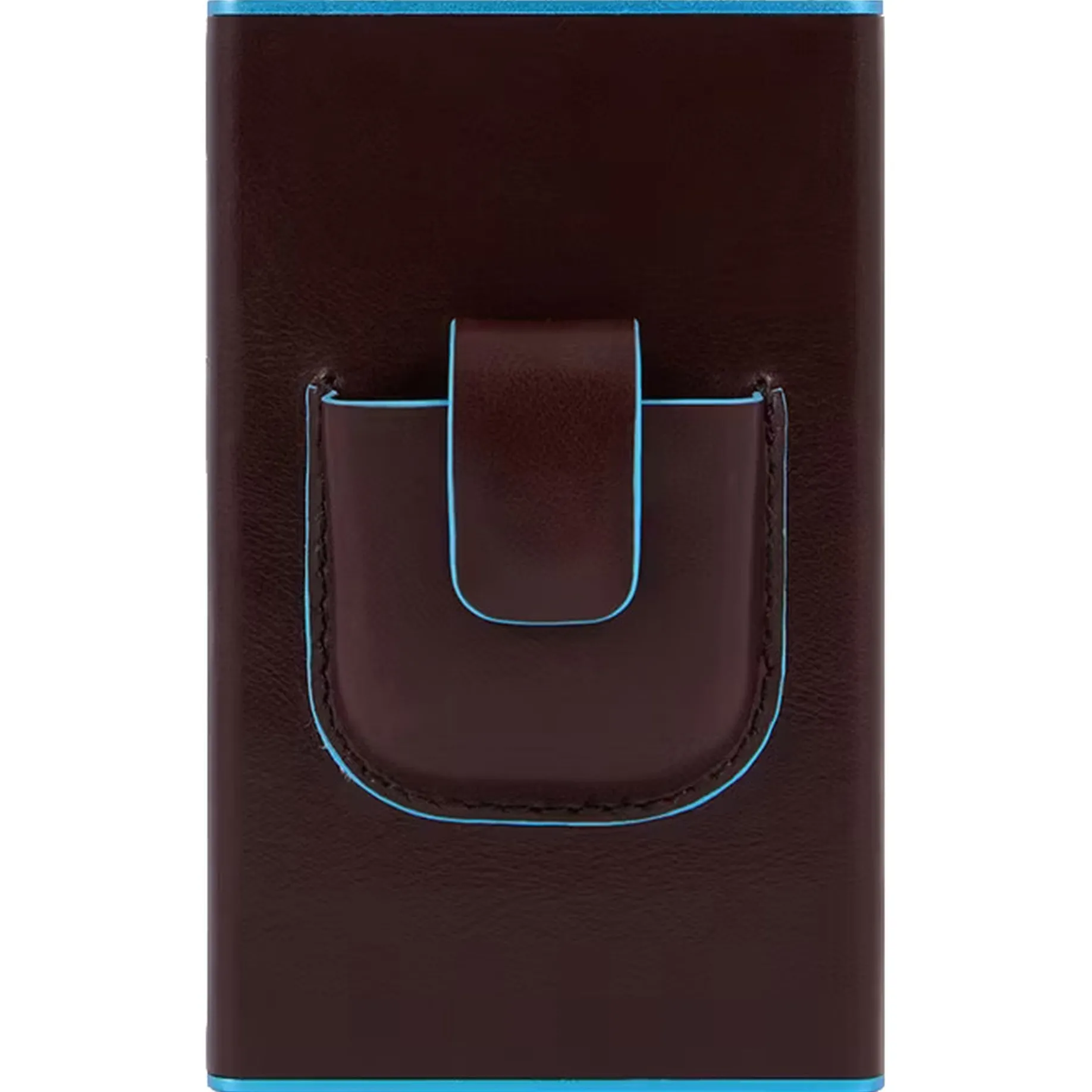 Blue Square - Kreditkartenetui 11cc 10 cm RFID (mahogany)