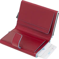 Blue Square - Kreditkartenetui 10cc 10 cm RFID (red)