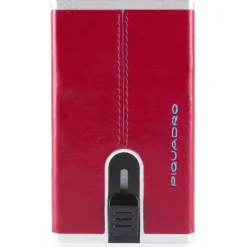 Blue Square Slide - Kreditkartenetui 5cc 10 cm (red)