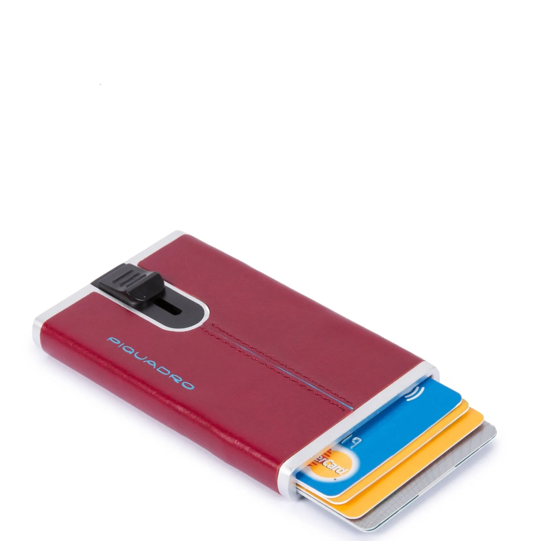 Blue Square Slide - Kreditkartenetui 5cc 10 cm (red)