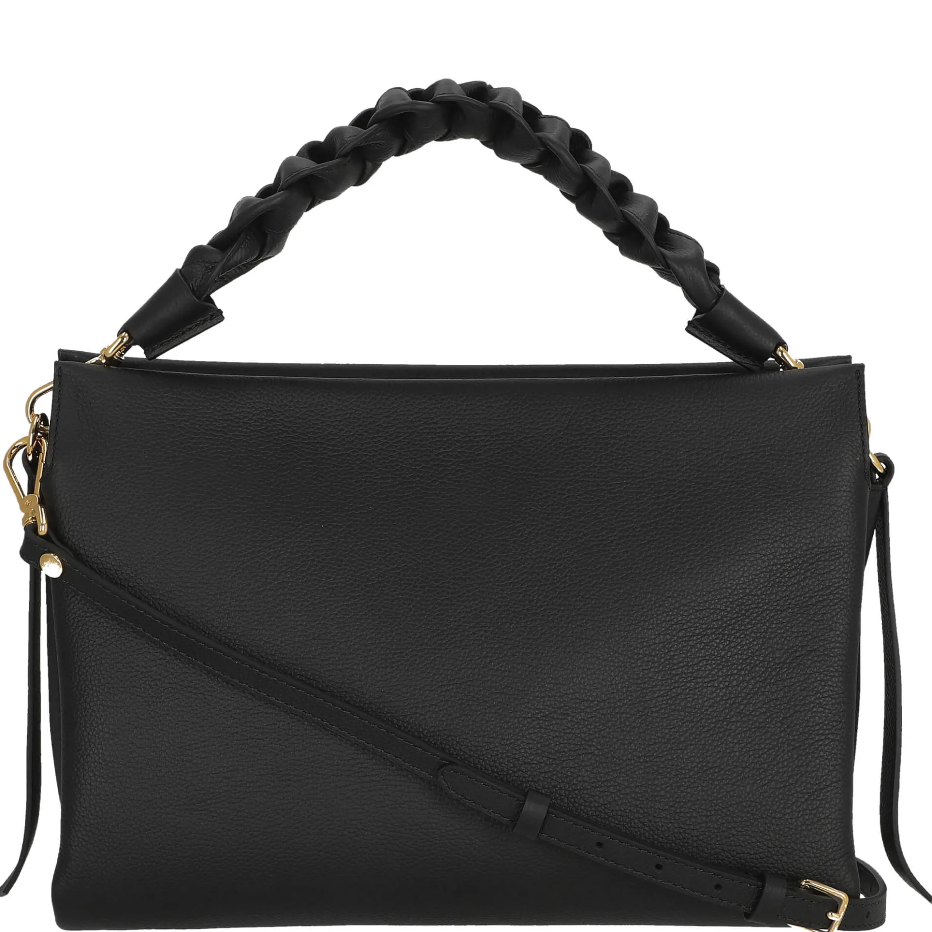 Boheme Grana Double - Henkeltasche 33 cm (noir/cuir)