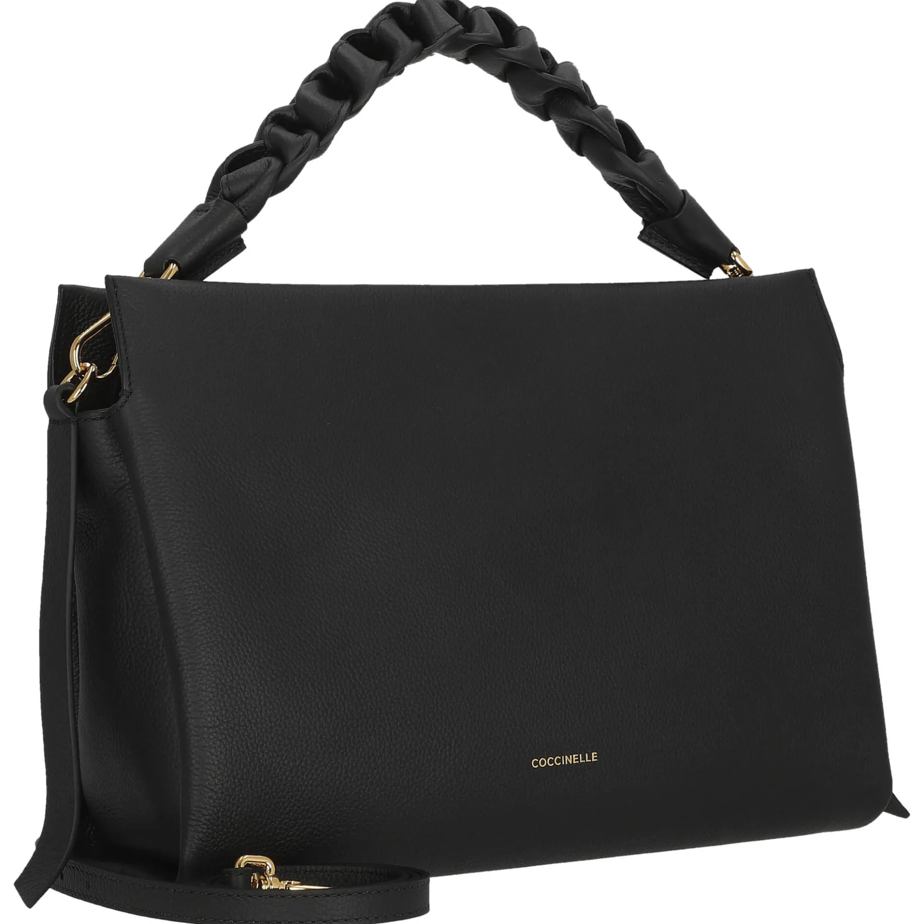 Boheme Grana Double - Henkeltasche 33 cm (noir/cuir)