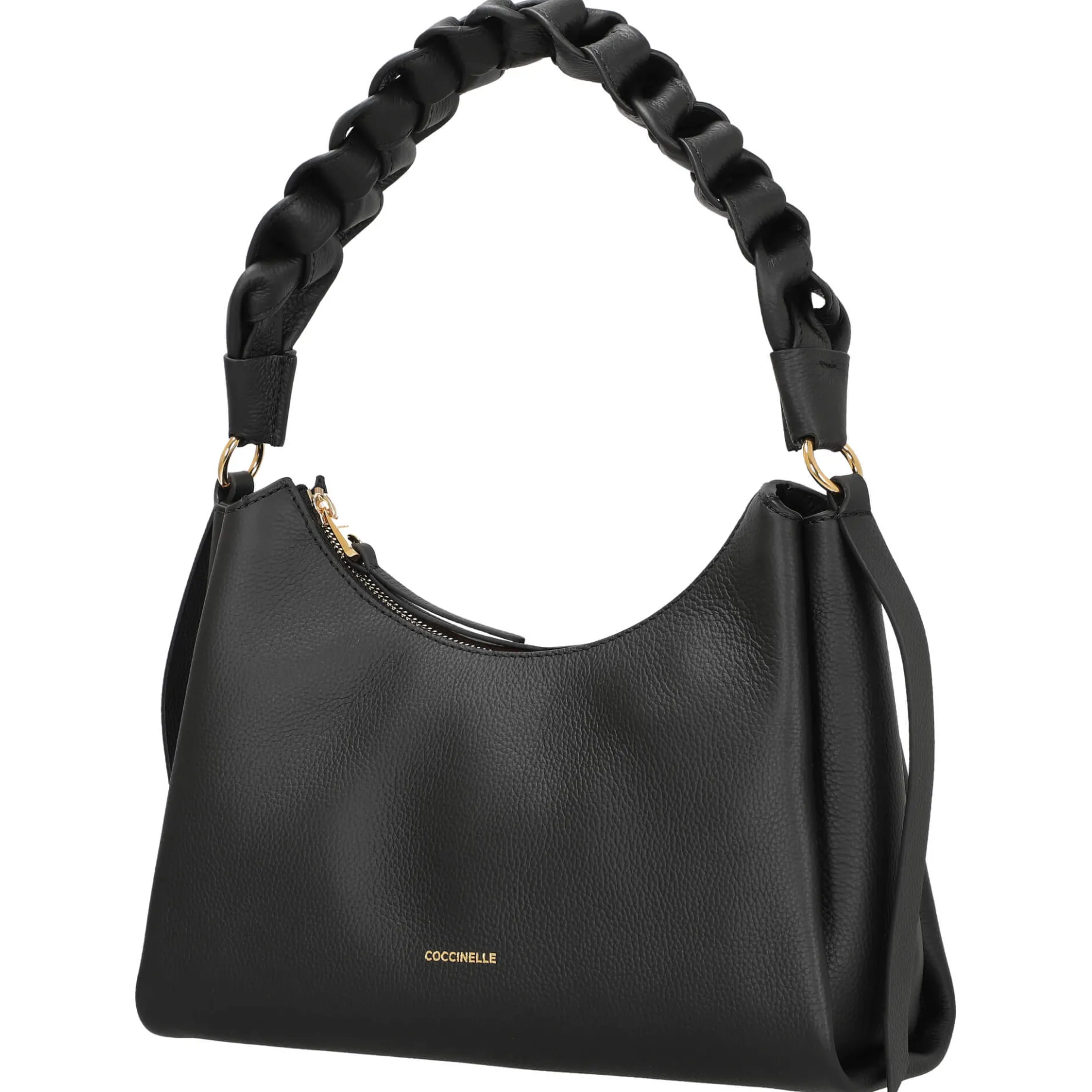 Boheme Grana Double - Schultertasche S 30 cm (noir/cuir)