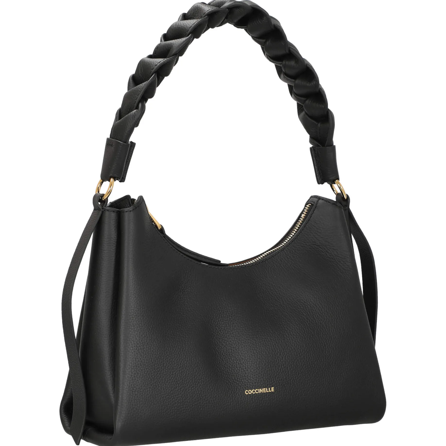 Boheme Grana Double - Schultertasche S 30 cm (noir/cuir)