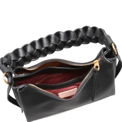 Boheme Grana Double - Schultertasche S 30 cm (noir/cuir)