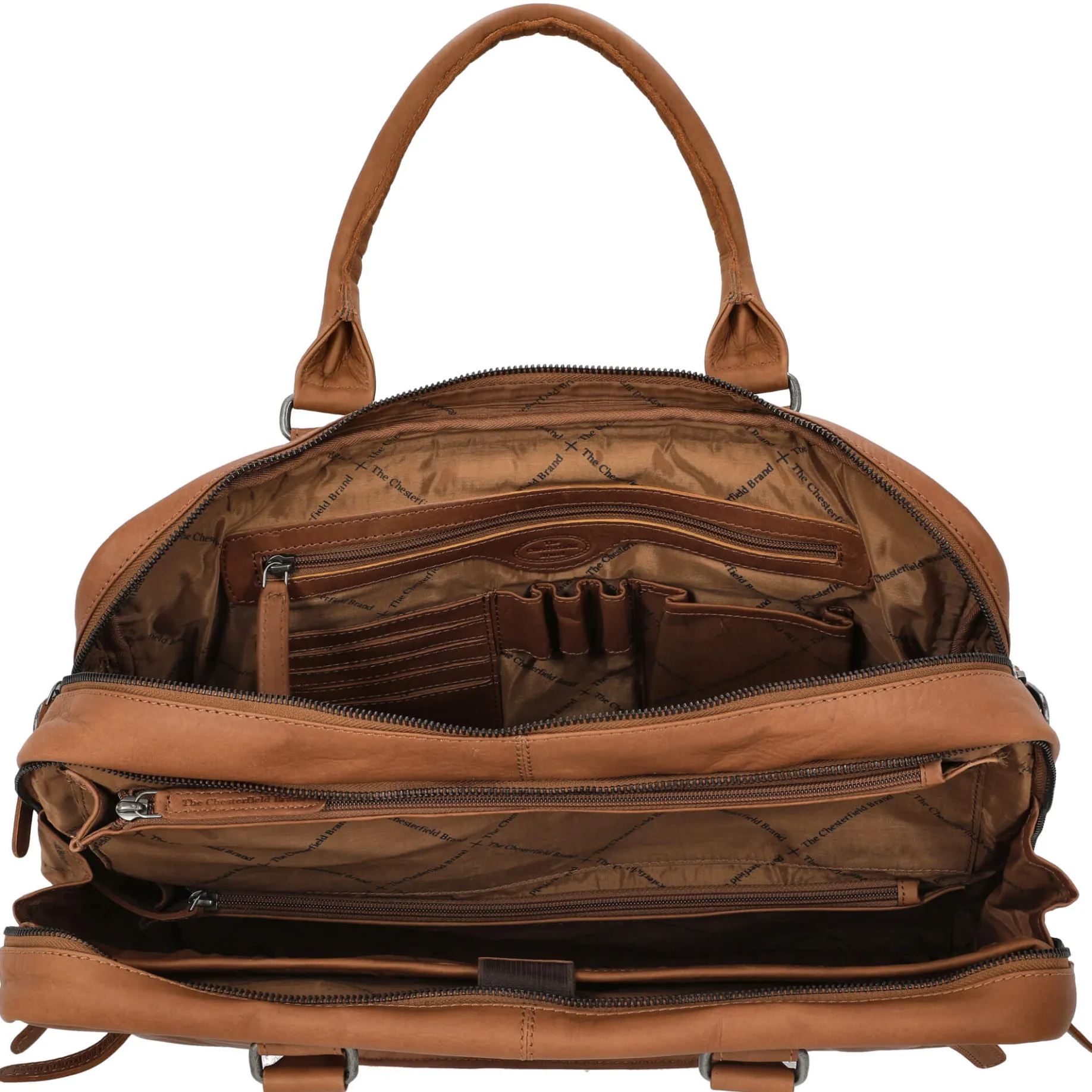 Boston - Aktentasche 15" 41 cm (cognac)