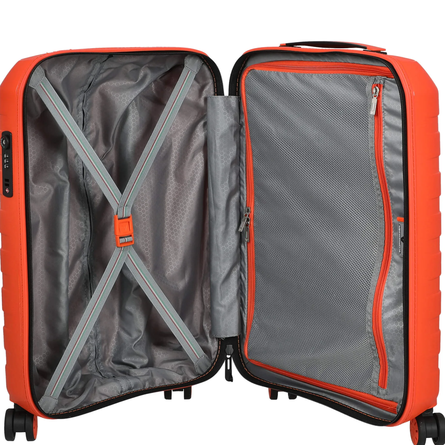Box Sport 2.0 - 4-Rollen Kabinentrolley S 55 cm (nero/papaia)