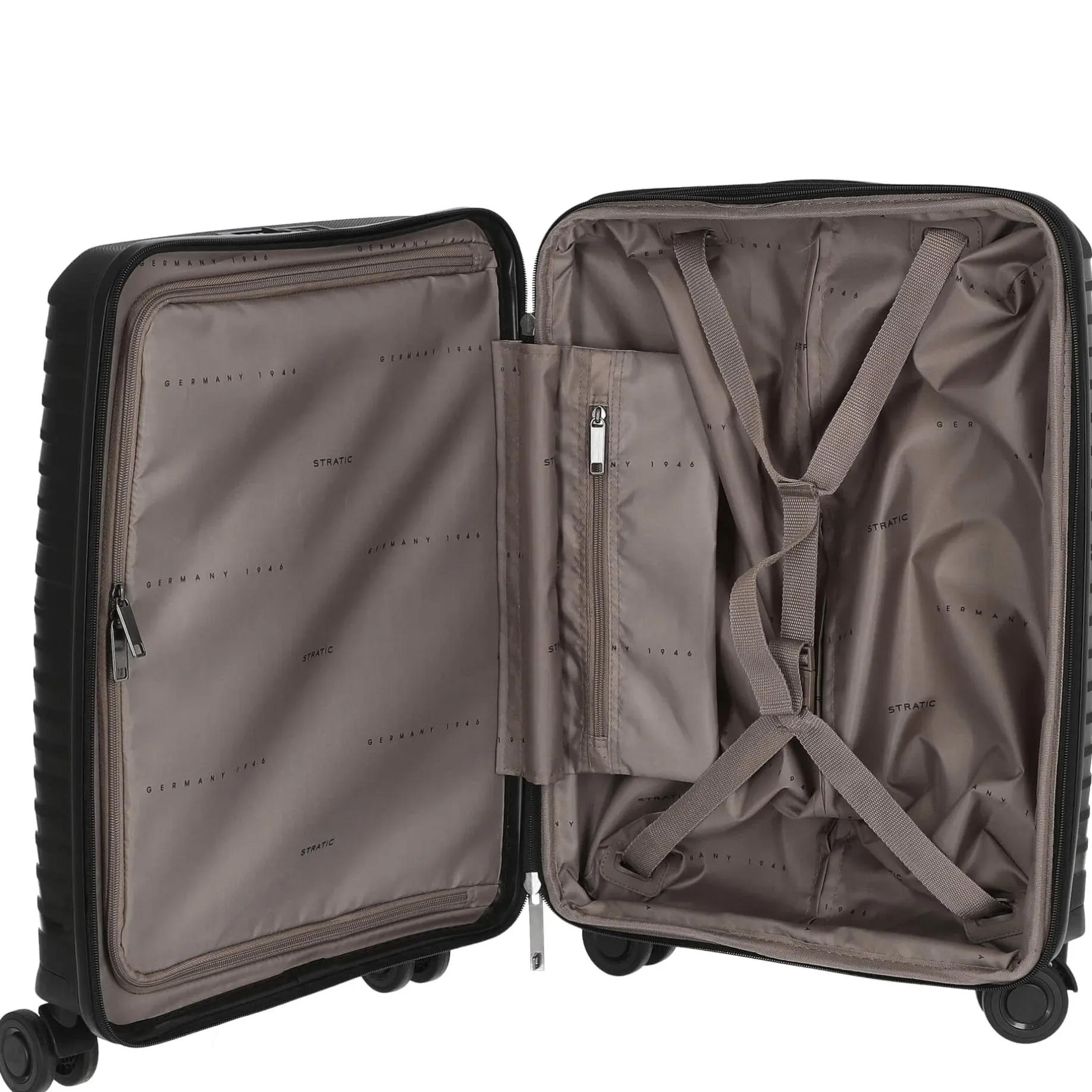 Bright+ - 4-Rollen-Trolley 56 cm S erw. (black)