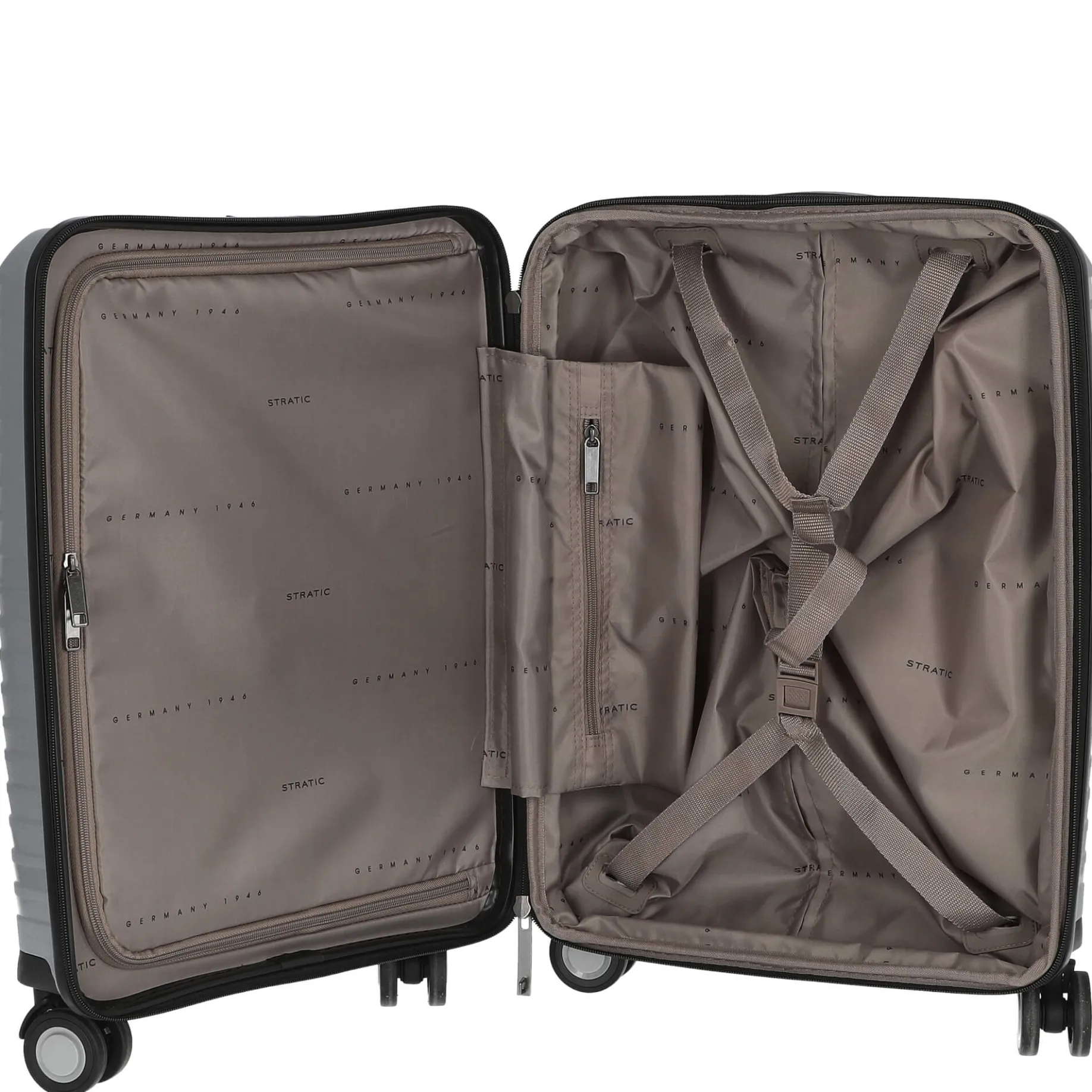 Bright+ - 4-Rollen-Trolley 56 cm S erw. (silver)
