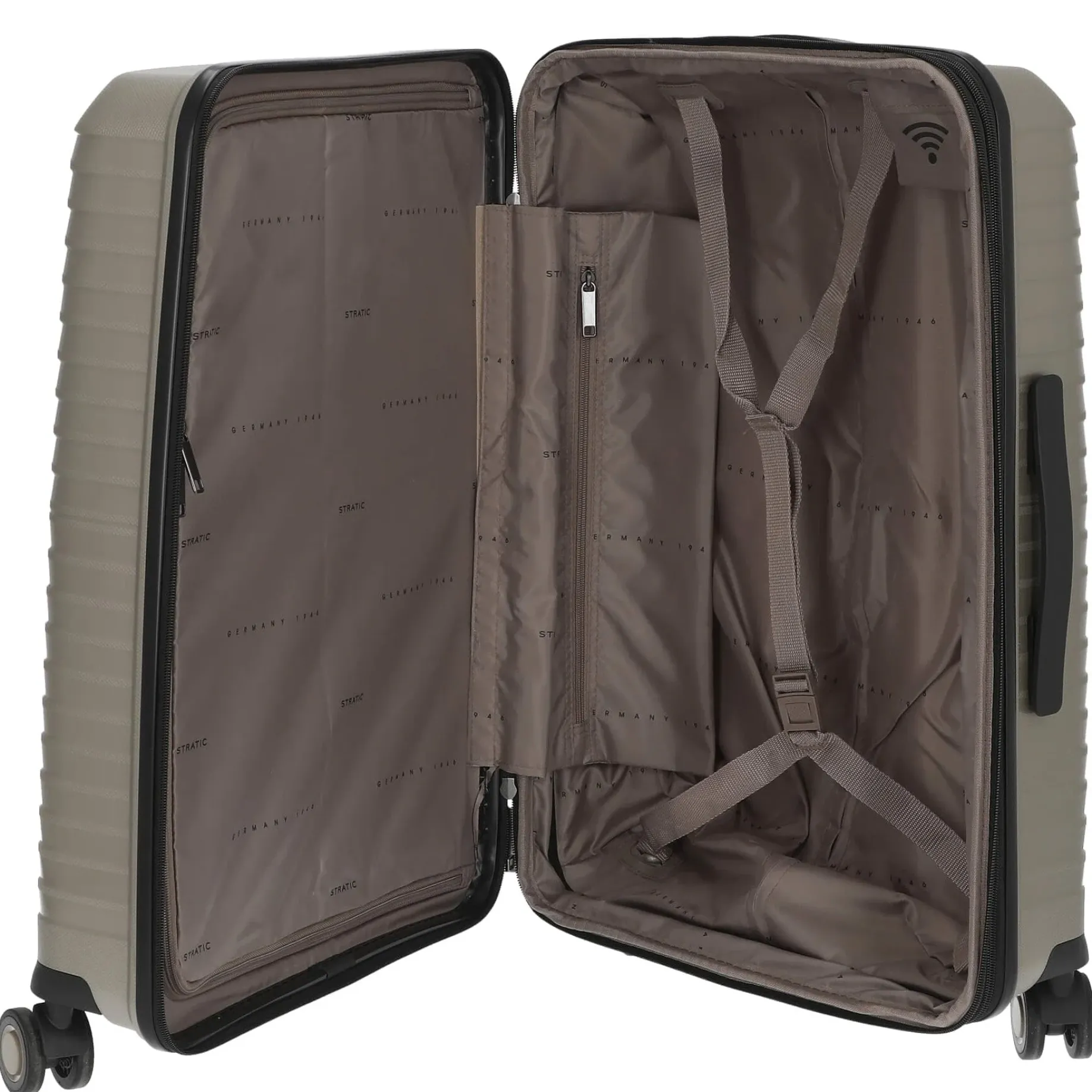 Bright+ - 4-Rollen-Trolley 66 cm M erw. (champagne)