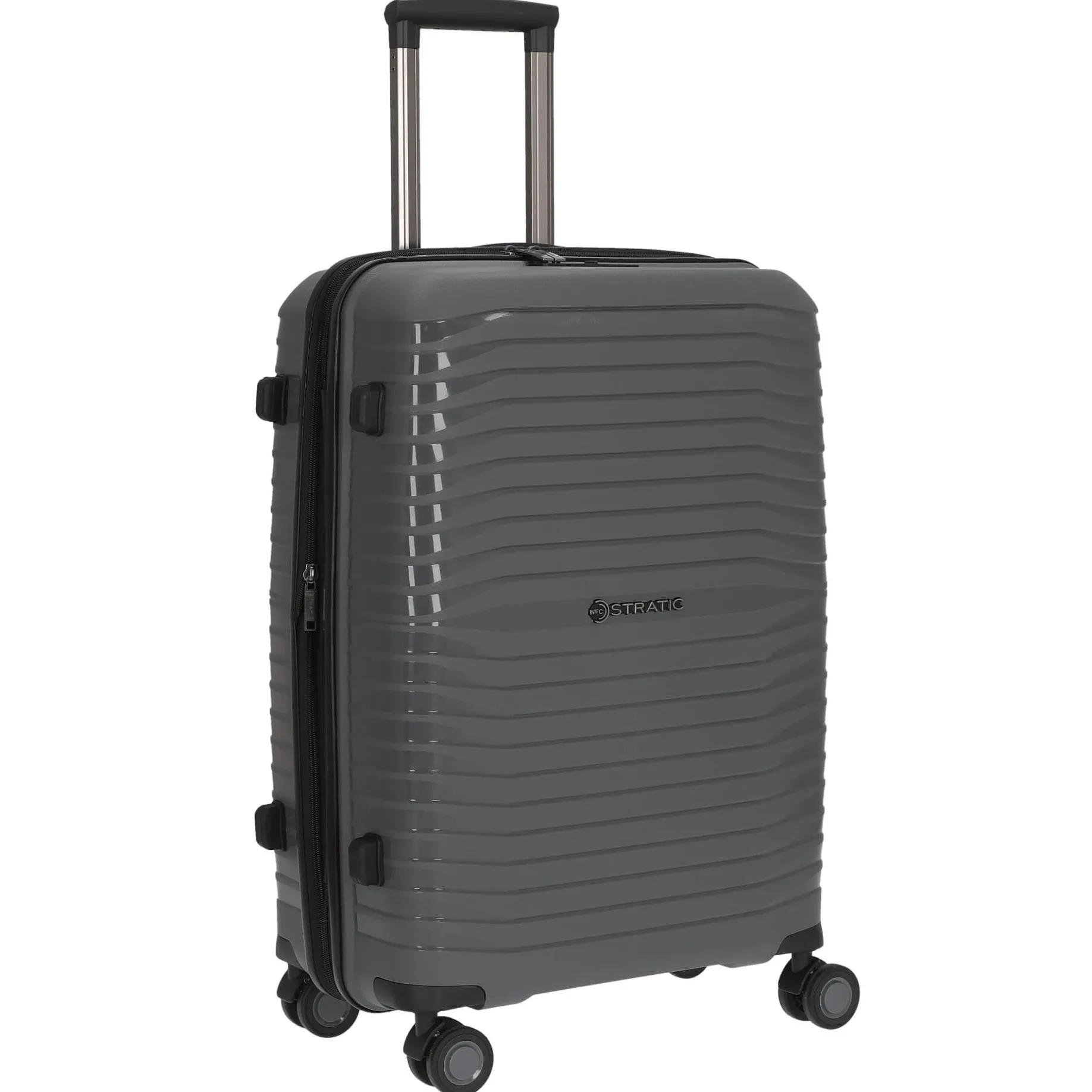 Bright+ - 4-Rollen-Trolley 66 cm M erw. (grey)
