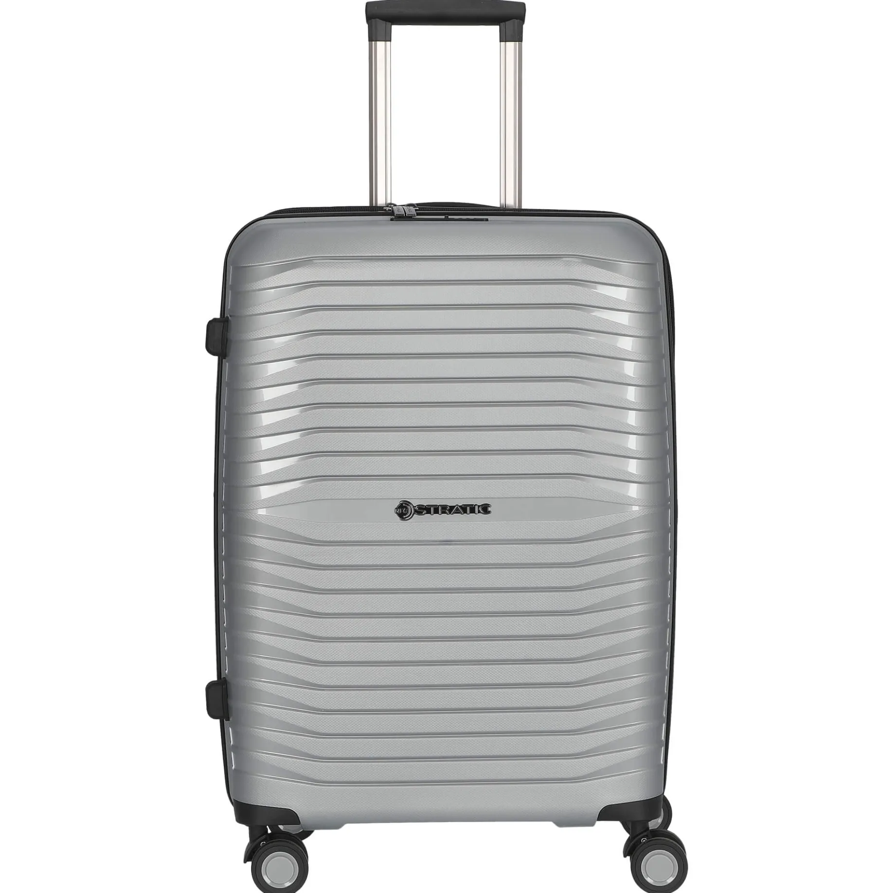 Bright+ - 4-Rollen-Trolley 66 cm M erw. (silver)