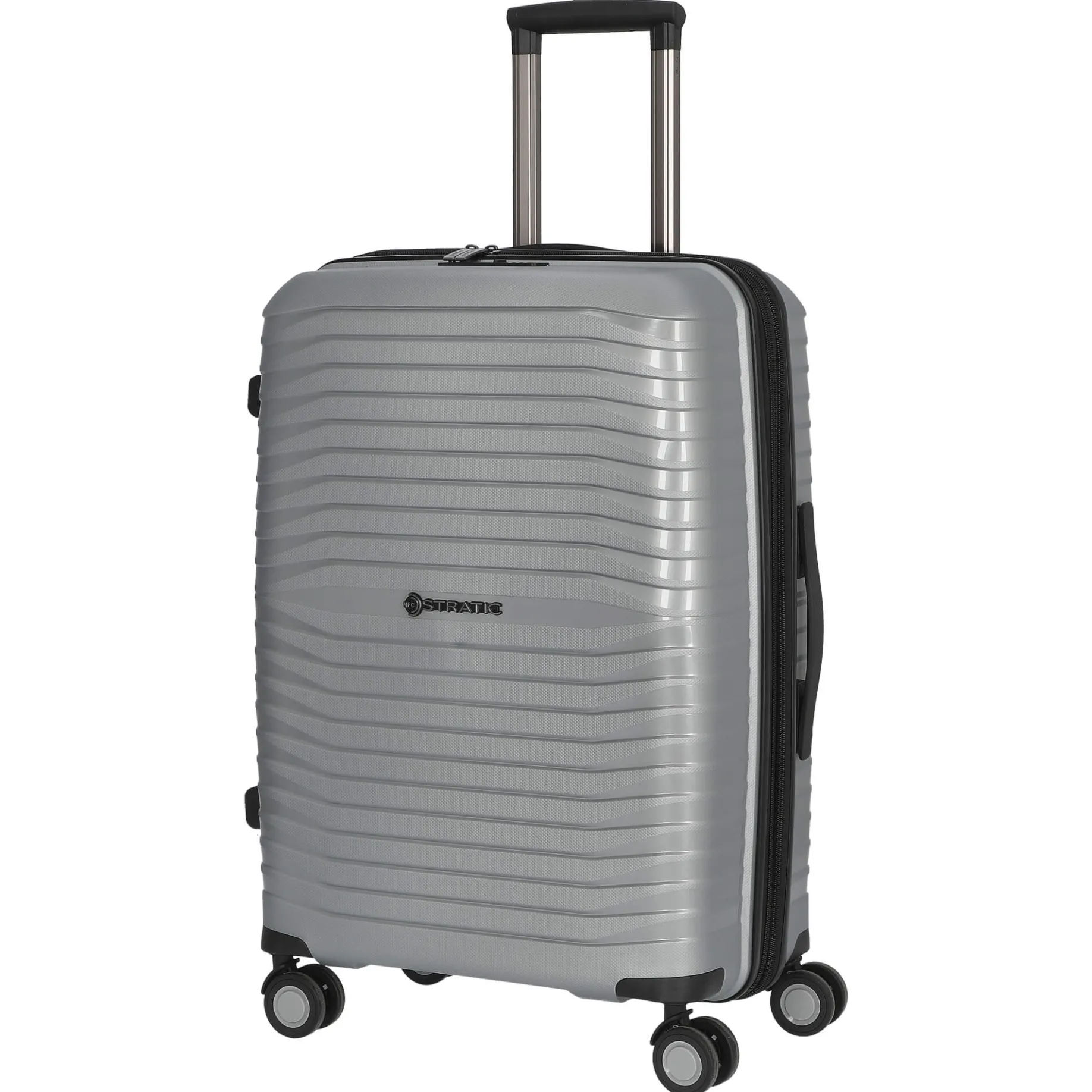 Bright+ - 4-Rollen-Trolley 66 cm M erw. (silver)