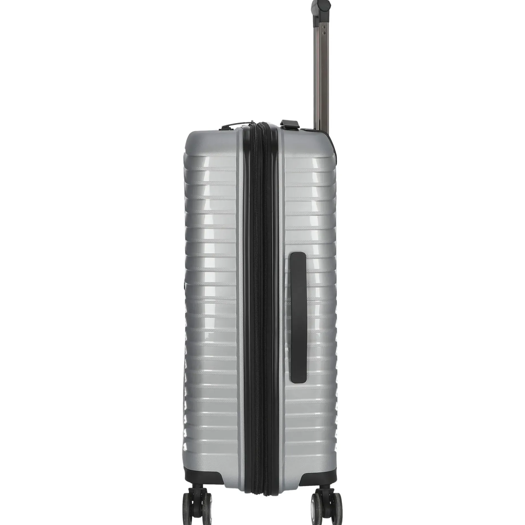 Bright+ - 4-Rollen-Trolley 66 cm M erw. (silver)