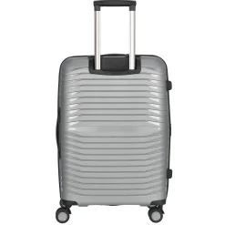 Bright+ - 4-Rollen-Trolley 66 cm M erw. (silver)