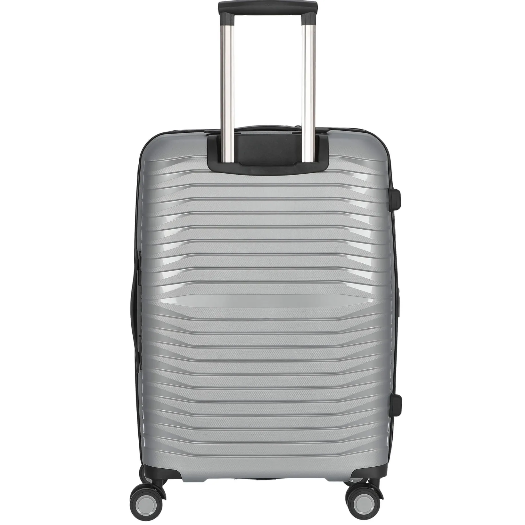 Bright+ - 4-Rollen-Trolley 66 cm M erw. (silver)