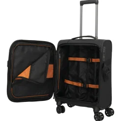 Briize - 4-Rollen-Kabinentrolley S 55 cm (schwarz)