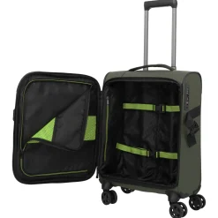 Briize - 4-Rollen-Kabinentrolley S 55 cm (khaki)