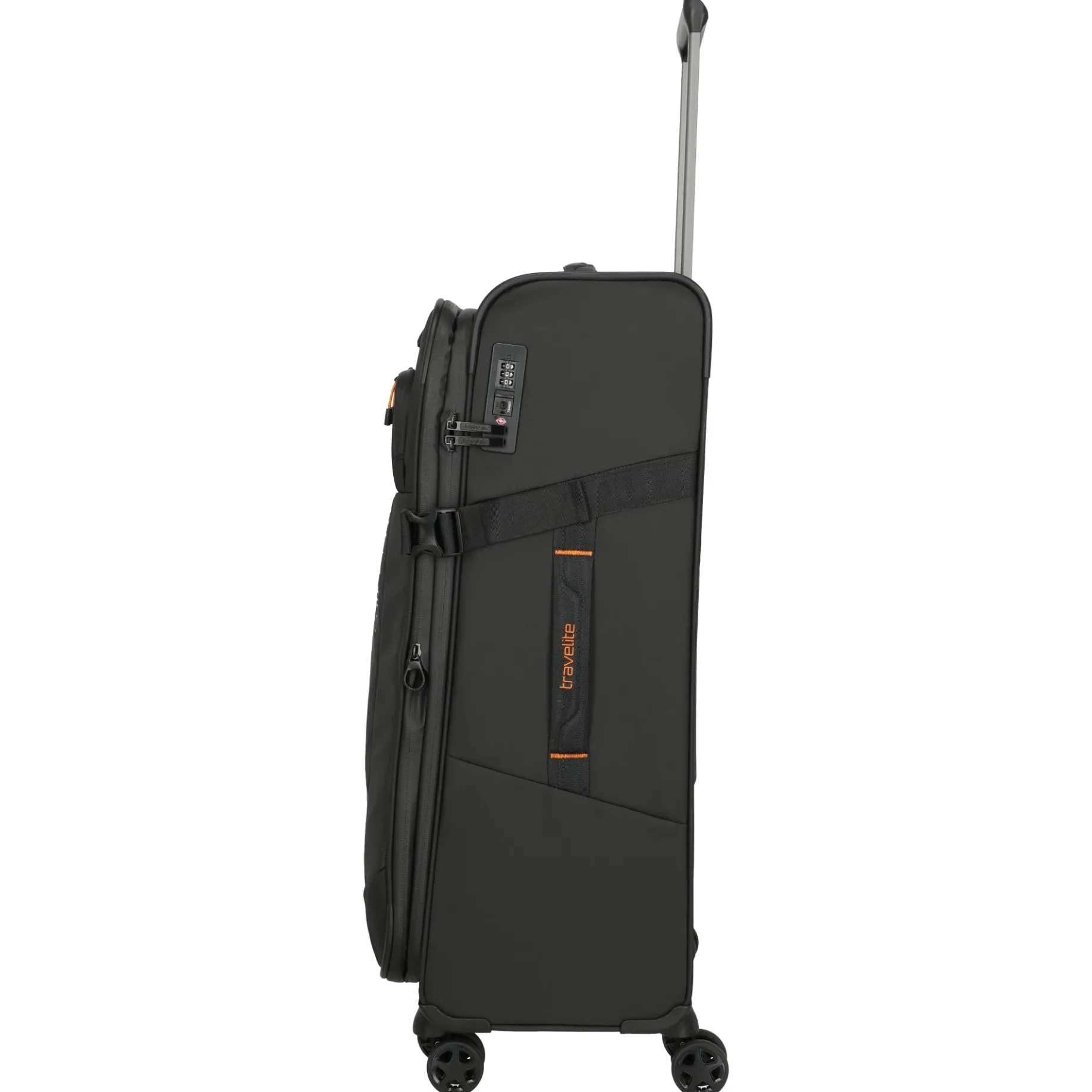 Briize - 4-Rollen-Trolley L 78 cm erw. (schwarz)