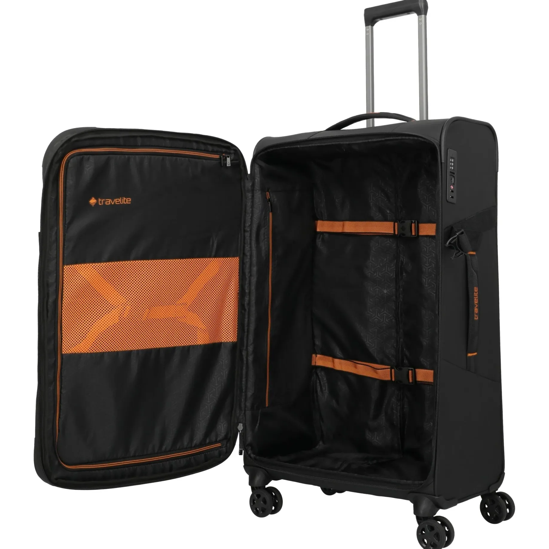 Briize - 4-Rollen-Trolley L 78 cm erw. (schwarz)