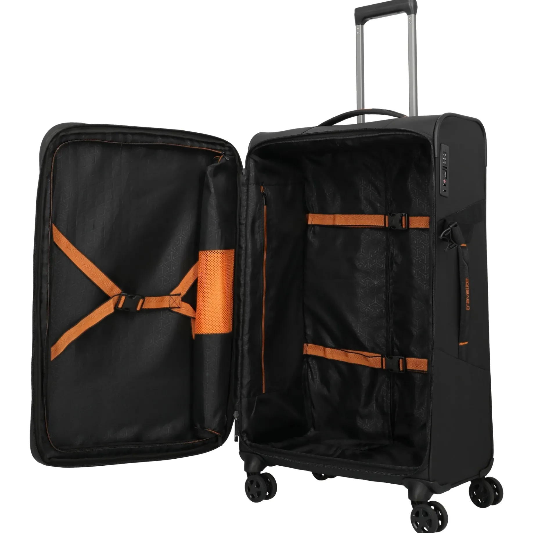 Briize - 4-Rollen-Trolley L 78 cm erw. (schwarz)