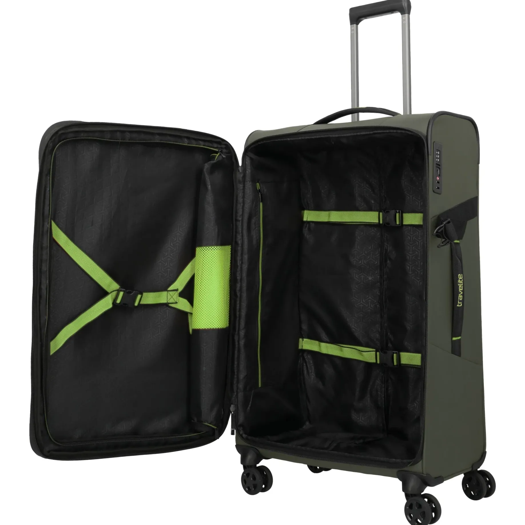 Briize - 4-Rollen-Trolley L 78 cm erw. (khaki)