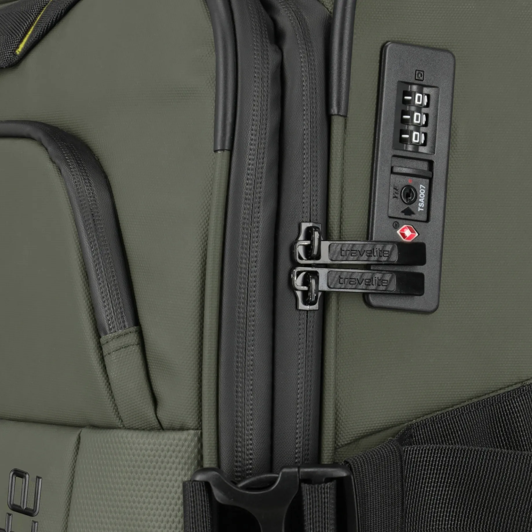 Briize - 4-Rollen-Trolley M 67 cm erw. (khaki)