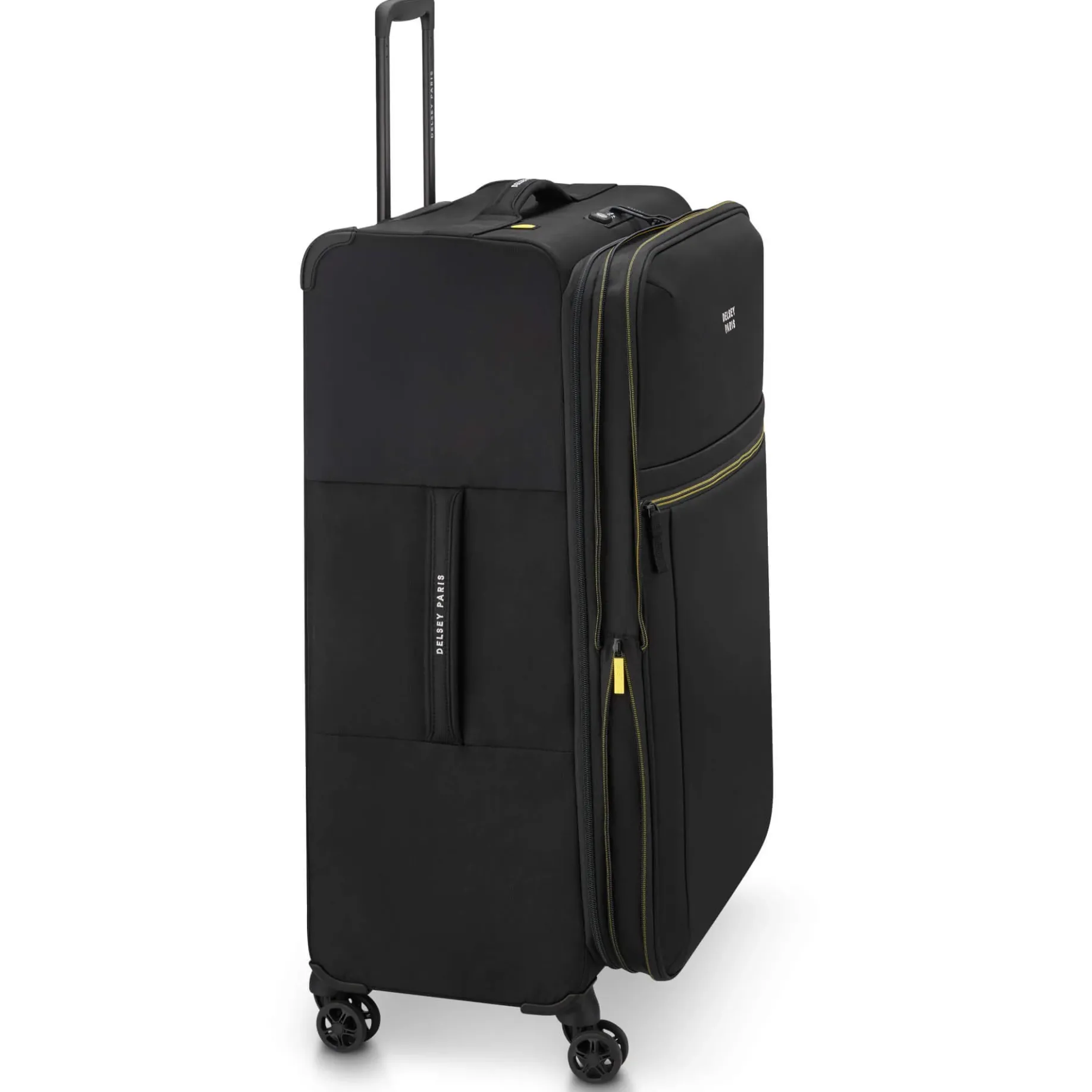 Brochant 3 - 4-Rollen-Trolley L 78 cm erw. (tief schwarz)