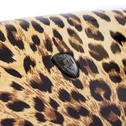 Brown Leopard - 4-Rollen-Trolley L 76 cm erw. (brown leopard)