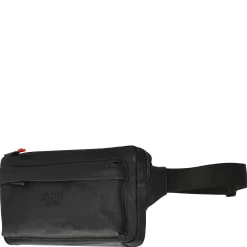 Buccino Lino - Gürteltasche 26 cm (schwarz)