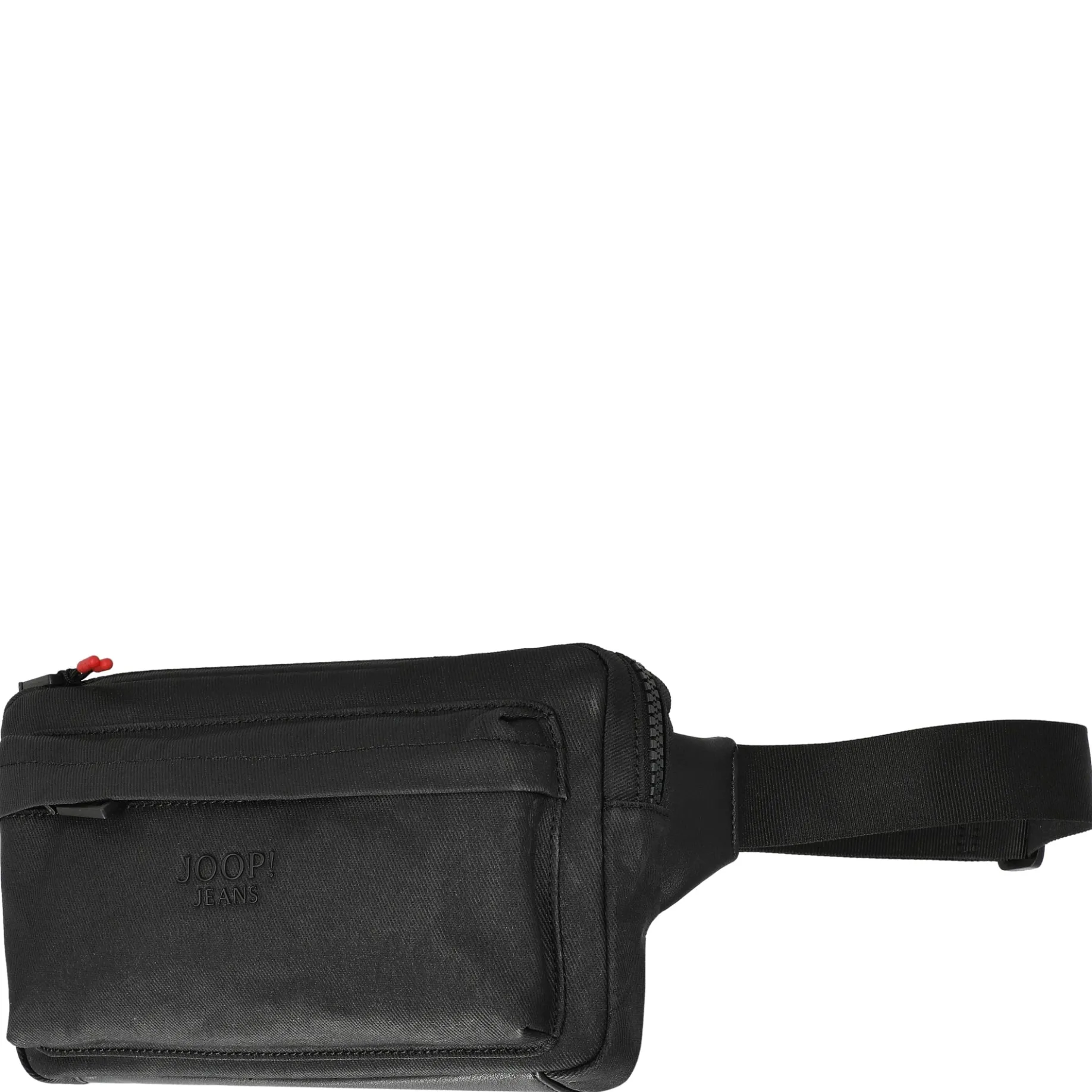 Buccino Lino - Gürteltasche 26 cm (schwarz)