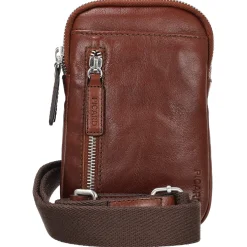 Buddy - Umhängetasche 19 cm (cognac)