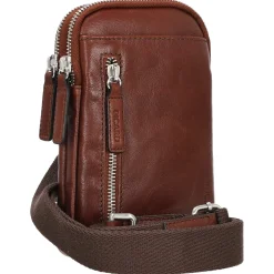 Buddy - Umhängetasche 19 cm (cognac)