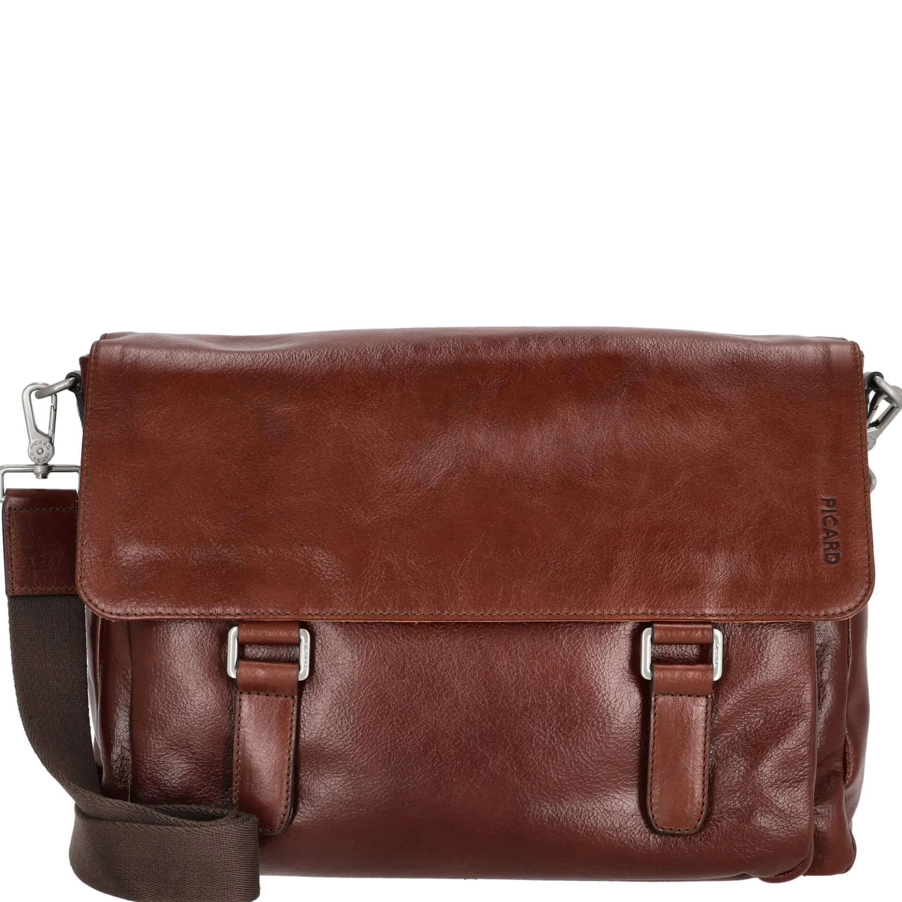 Buddy - Umhängetasche 40 cm (cognac)