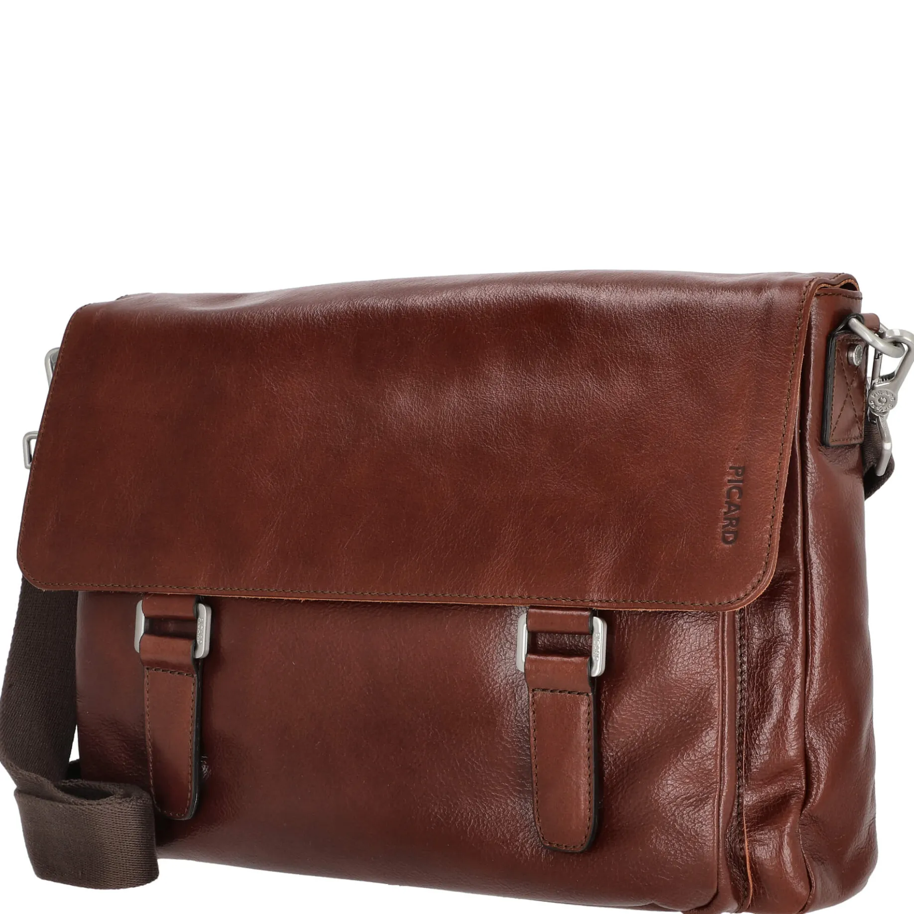 Buddy - Umhängetasche 40 cm (cognac)