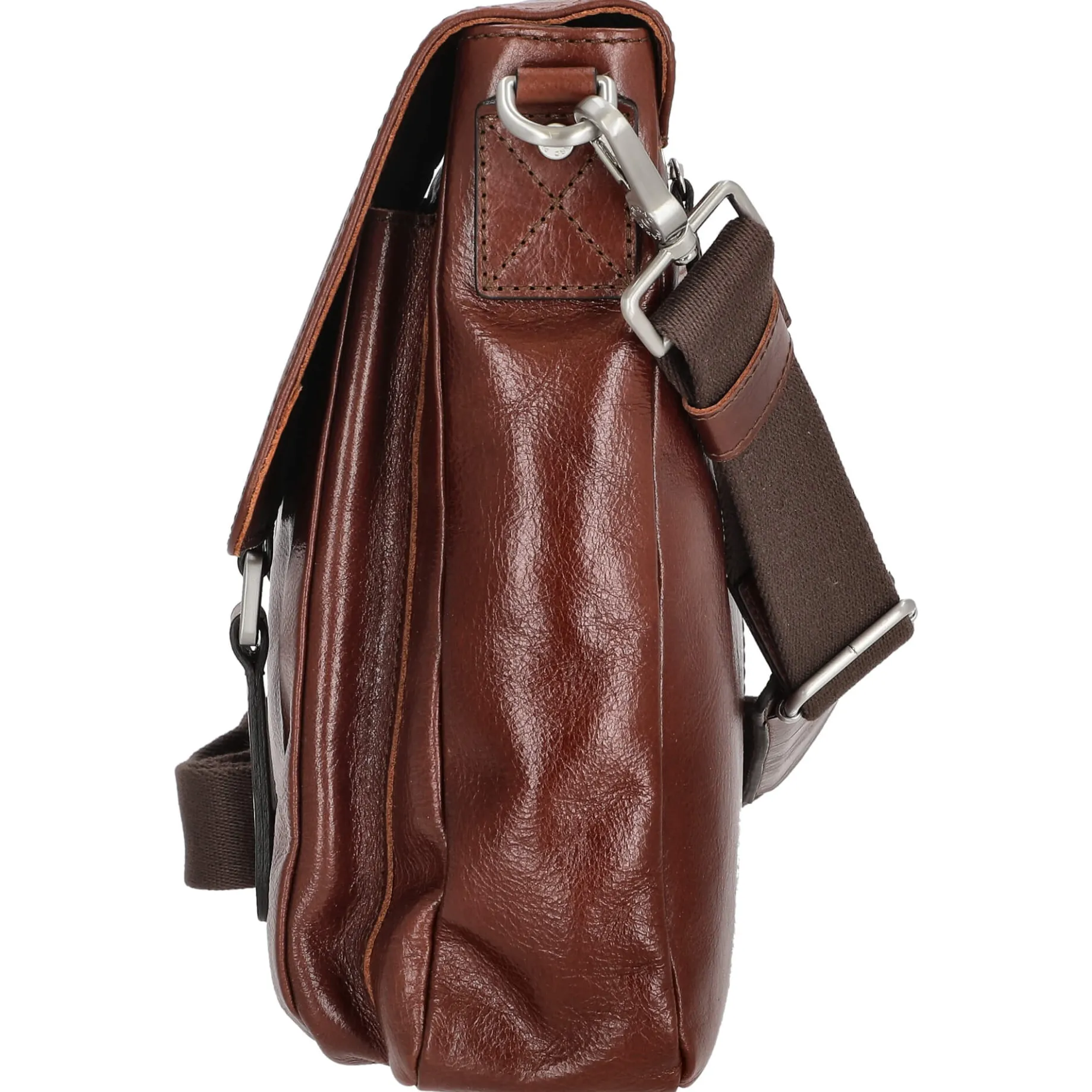 Buddy - Umhängetasche 40 cm (cognac)