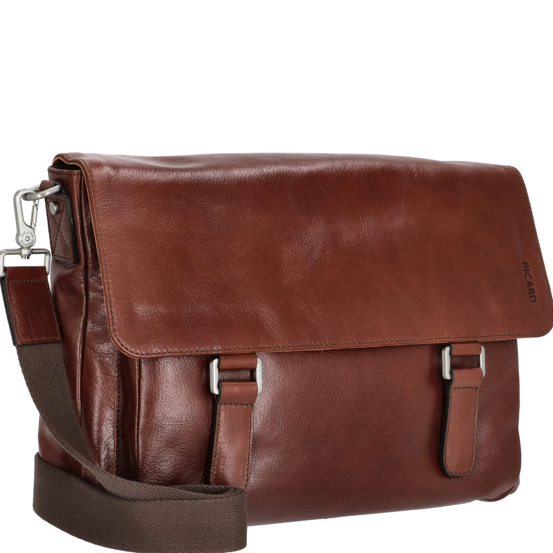Buddy - Umhängetasche 40 cm (cognac)