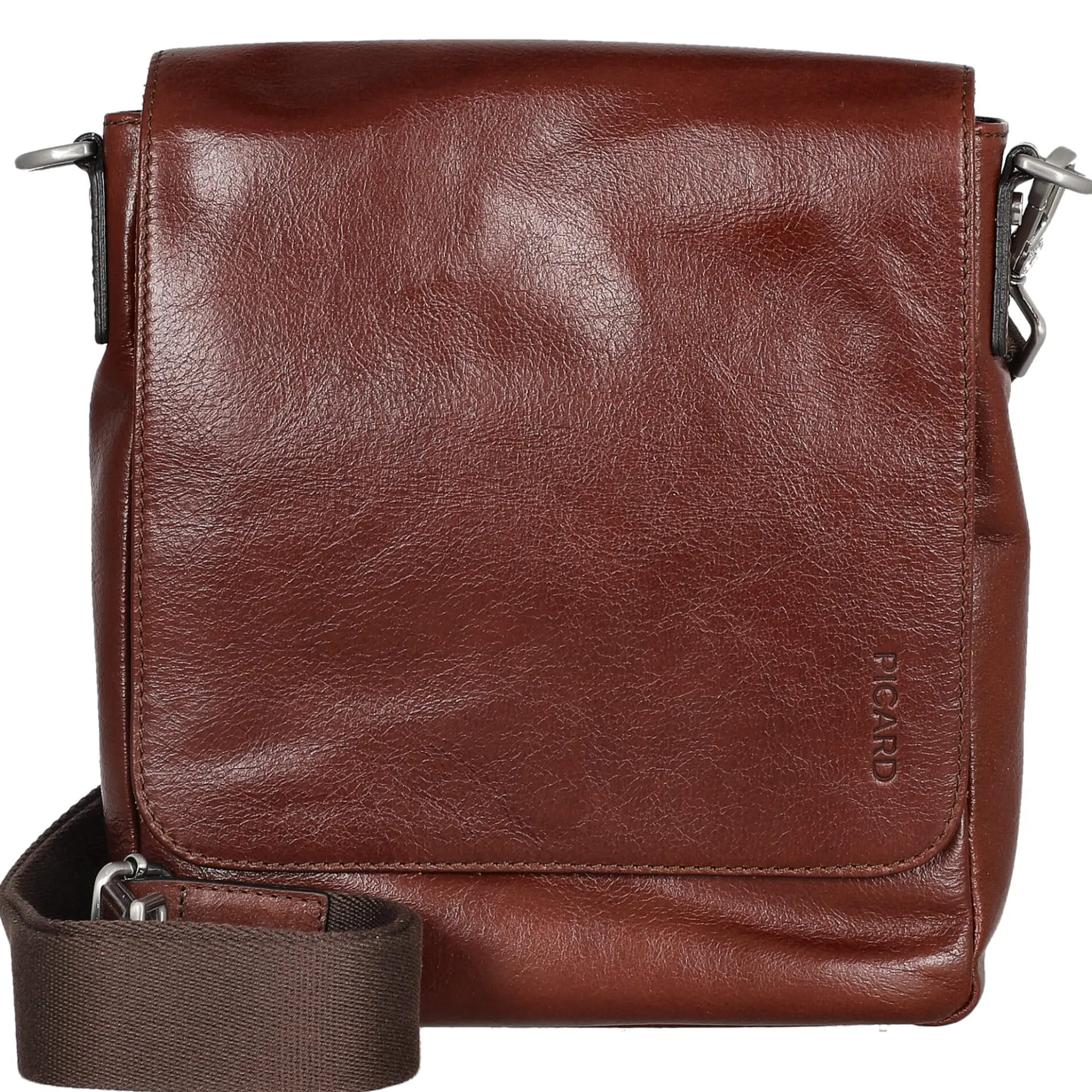 Buddy - Umhängetasche 27 cm (cognac)