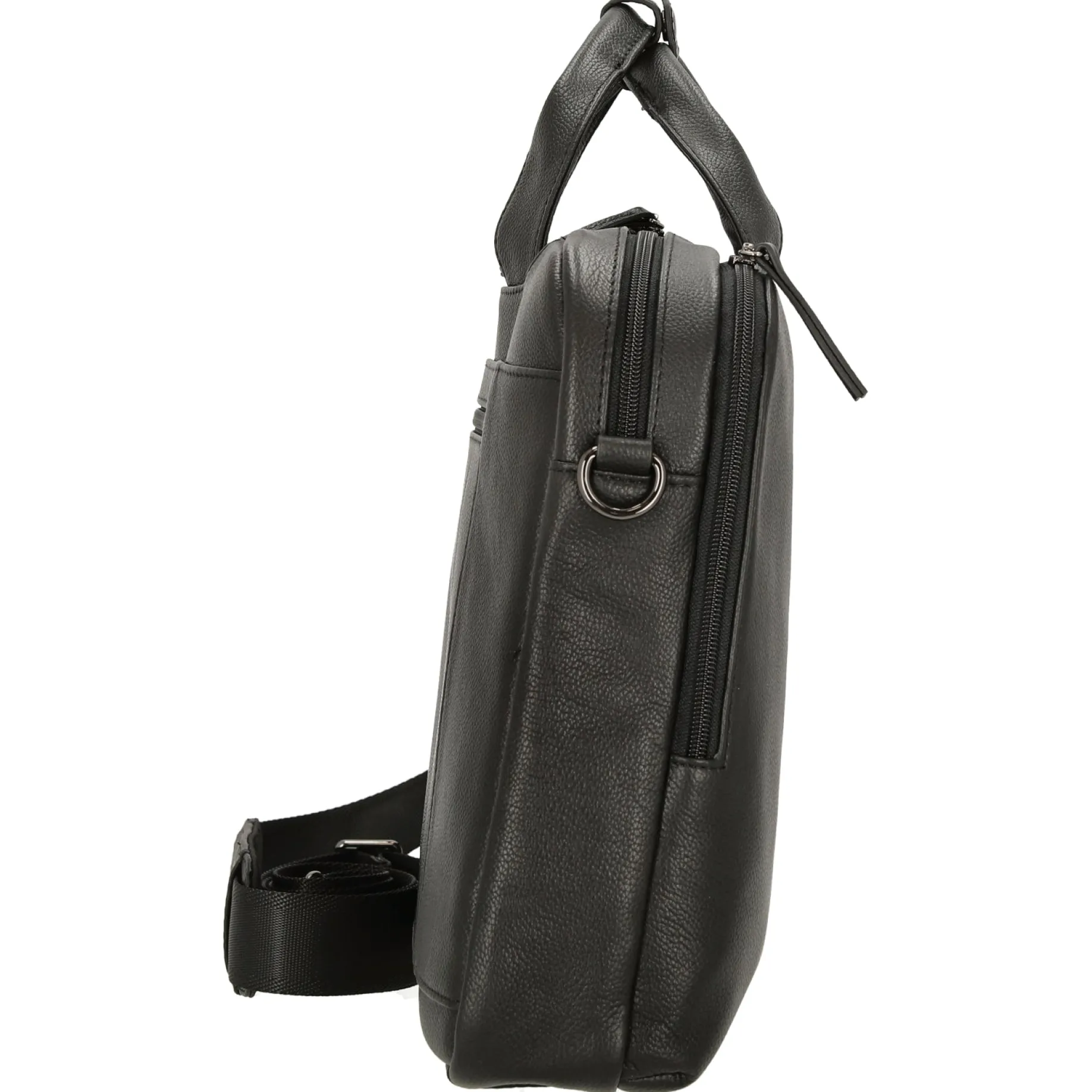 Business Line - Aktentasche 40 cm Leder (black)