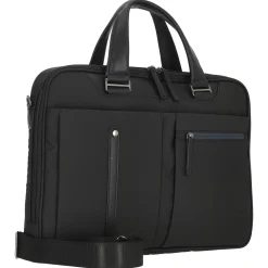 Business Line - Aktentasche 40 cm Leder (schwarz)