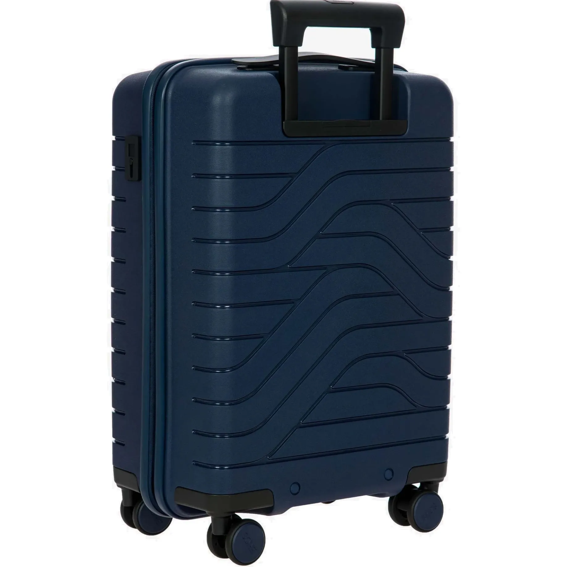 BY Ulisse - 4-Rollen-Kabinentrolley mit Vortasche 55 cm erw. USB (oceano)