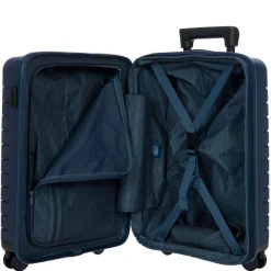 BY Ulisse - 4-Rollen-Kabinentrolley mit Vortasche 55 cm erw. USB (oceano)